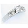 Image 3 : 1.00ctw Diamond Ring - 14KT White Gold