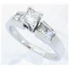 Image 7 : 1.00ctw Diamond Ring - 14KT White Gold