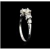 Image 4 : EGL USA Cert 1.40ctw Diamond Ring - Platinum