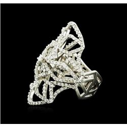 14KT White Gold 1.11ctw Diamond Ring