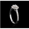 Image 4 : 1.06ctw Diamond Ring - 14KT White Gold
