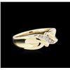 0.13ctw Diamond Ring - 10KT Yellow Gold