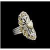 Image 1 : GIA Cert 1.48ctw Diamond Ring - 14KT White Gold