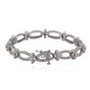 Image 2 : 14KT White Gold 3.09ctw Diamond Bracelet
