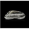 Image 2 : 14KT White Gold 1.27ctw Diamond Ring