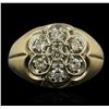 Image 2 : 14KT Yellow Gold 0.75ctw Diamond Ring