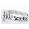 Image 4 : Rolex Stainless Steel Diamond and Emerald DateJust Ladies Watch