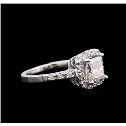 1.82ctw Diamond Ring - 14KT White Gold