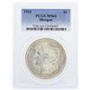 Image 1 : 1921 PCGS MS64 Morgan Silver Dollar