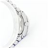 Image 8 : Rolex Stainless Steel Diamond And Sapphire DateJust Ladies Watch