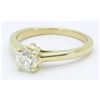 Image 5 : 0.72ct Diamond Ring - 14KT Yellow Gold