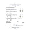 Image 3 : 3.47ctw Diamond Earrings - 18KT White Gold