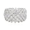 Image 2 : 14KT White Gold 1.93ctw Diamond Ring