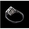 Image 3 : 0.81ctw Diamond Ring - 14KT White Gold