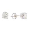 Image 2 : 1.50ctw Diamond Stud Earrings - 14KT White Gold