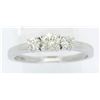 Image 2 : 0.50ctw Diamond Ring - 14KT White Gold