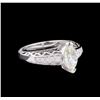 Image 1 : 1.16ctw Diamond Ring - 14KT White Gold
