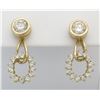 Image 3 : 1.80ctw Diamond Earrings - 14KT Yellow Gold