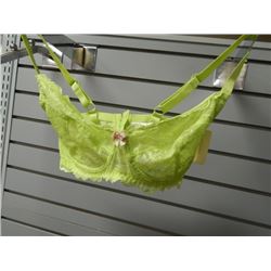 BRA - NEW - NEON GREEN  - BLUSH - 32E - RETAIL TAG $38