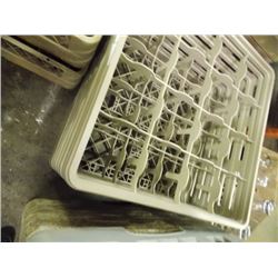 DISHWASHER TRAY - DIVIDED - SINGLE BASE UNIT WITH 5 RISERS TO MAKE DEEPER