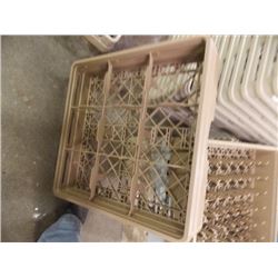 DISHWASHER TRAY - DIVIDED - SINGLE BASE UNIT  - DIVIDED INTO 9 COMPARTMENTS