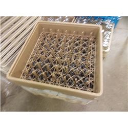 DISHWASHER TRAY - DIVIDED - SINGLE BASE UNIT  - SPIKED