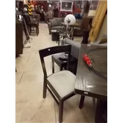 DINING CHAIRS - WOOD AND UPHOLSTERY - 6 TTL