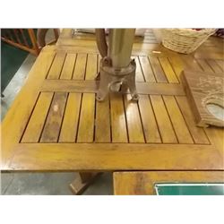 TEAK PATIO TABLE - ANDREW RICHARD DESIGN