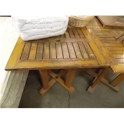 TEAK PATIO TABLE - ANDREW RICHARD DESIGN