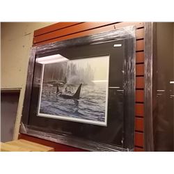 FRAMED LIMITED EDITION PRINT - "A" POD - BILL MAXIMICK - GALLERY ESTIMATE - $575