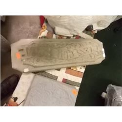 CONCRETE - PLAQUE - BLESS OUR HOME - AS-IS