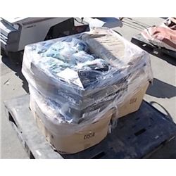 SKID OF NEW TAGS, LABELS, ?