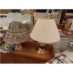 BRASS TABLE LAMPS - 2