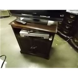 MAHOGANY TV STAND - 2 DOORS