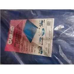 BLUE TARP - NEW- 12 X 28