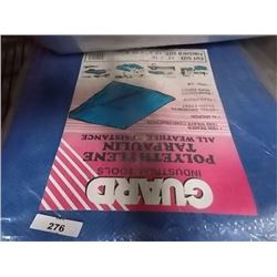 BLUE TARP - NEW- 14 X 16