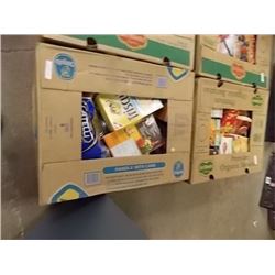 BANANA BOX OF ASSORTED FOODS