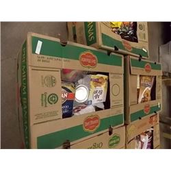 BANANA BOX OF ASSORTED FOODS
