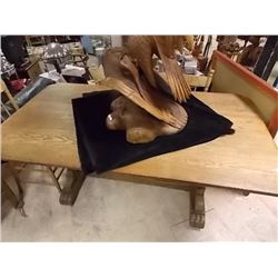OAK OLD CANADIAN FARM TABLE