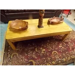OAK COFFEE TABLE