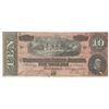 Image 1 : 1864 $10 Confederate States of America Note