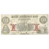 Image 2 : 1855 $10 The Farmers Bank Obsolete Note
