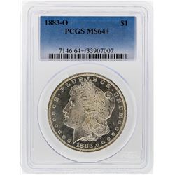 1883-O $1 Morgan Silver Dollar PCGS Graded MS64+