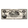 Image 1 : 1800s $3 The Citizens Bank of Louisiana Obsolete Note