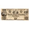 Image 1 : 1841 $3 Morris Canal & Banking Co Obsolete Bank Note