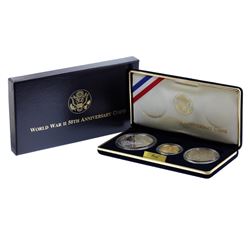 1991-1995 World War II 50th Anniversary Commemorative Proof Coin Set