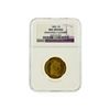 Image 1 : 1800 $5 Heraldic Eagle Reverse Gold Coin NGC Graded UNC Details