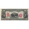 Image 1 : 1901 $10 Bison Large Size Legal Tender Note