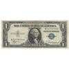 Image 1 : 1935A $1 Silver Certificate Note Misaligned Shift ERROR