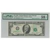 Image 1 : 1981 $10 Federal Reserve Note Gutter Fold ERROR PMG 58EPQ